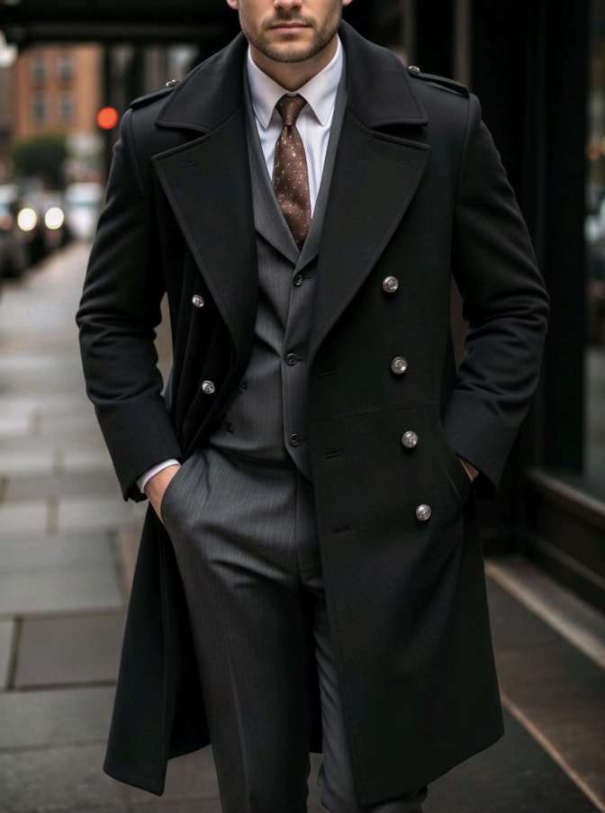 Classic Tailored Overcoat