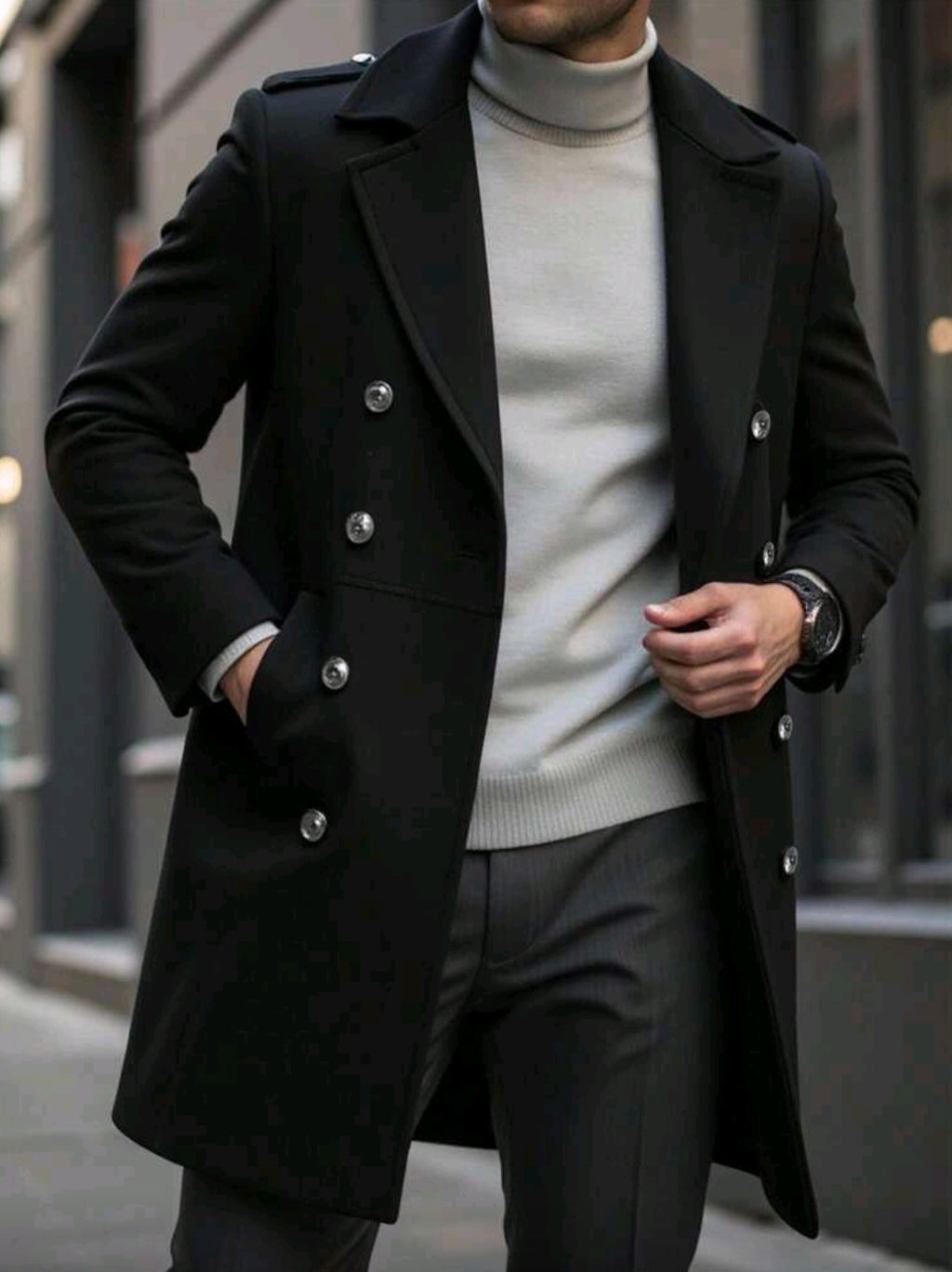 Classic Tailored Overcoat