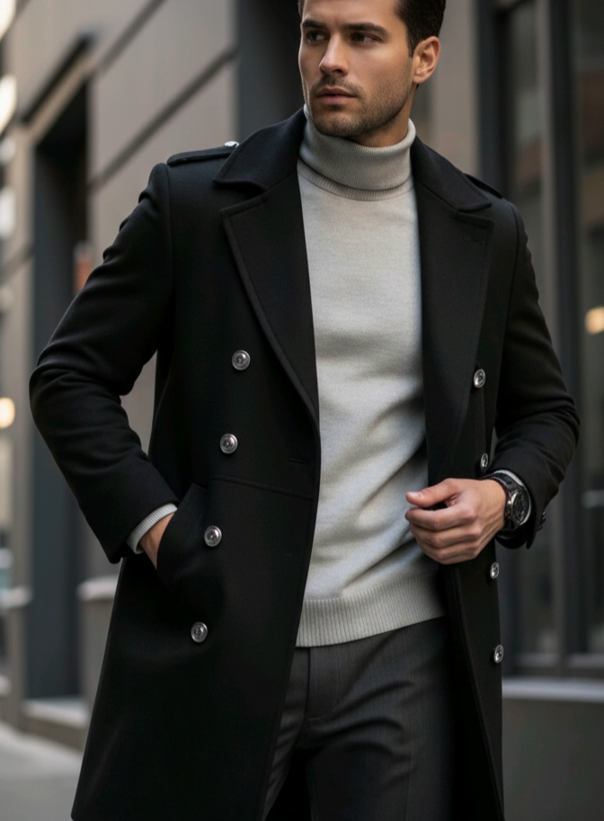Classic Tailored Overcoat
